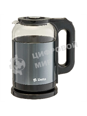 Чайник электрический DELTA DL-1115 серый