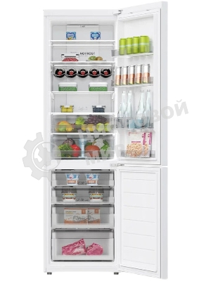 Холодильник Haier C2F637CWMVU1 белый, двухкамерный, 278/108л, морозилка снизу, No Frost