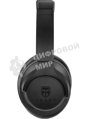 Беспроводные/проводные наушники URAL Молот Н120 черный, полноразмерные, Bluetooth + проводной, до 25 ч
