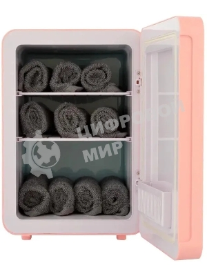 Холодильник для косметики ZÜGEL ZCR10 розовый однокамерный 10л