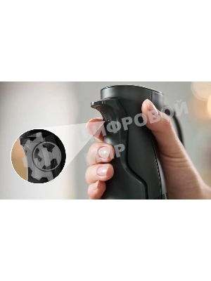 Блендер погружной Bosch MSM4B670 1000 Вт, черный