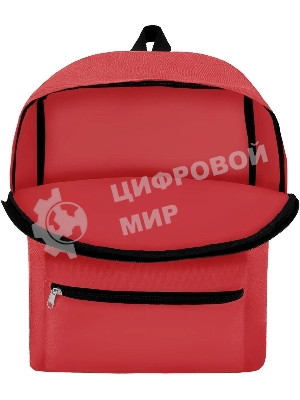 Рюкзак Silwerhof Simple, красный, 28x41x14см, 830836