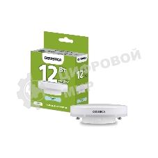 Лампа светодиодная GENERICA LL-T80-12-230-65-GX53-G T80 12Вт таблетка 6500К GX53 230В