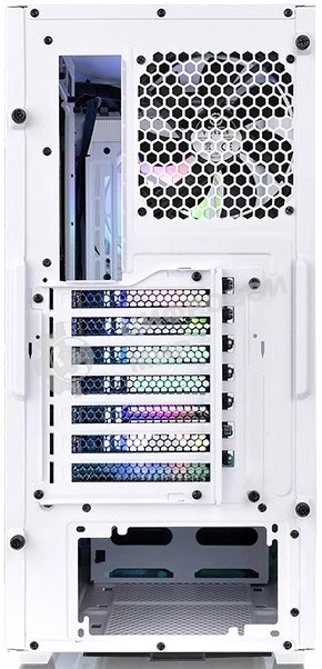 Компьютерный корпус Thermaltake Divider 300 TG ARGb белый без БП ATX 2x120мм 2xUSB 3.0 audio front door bott PSU