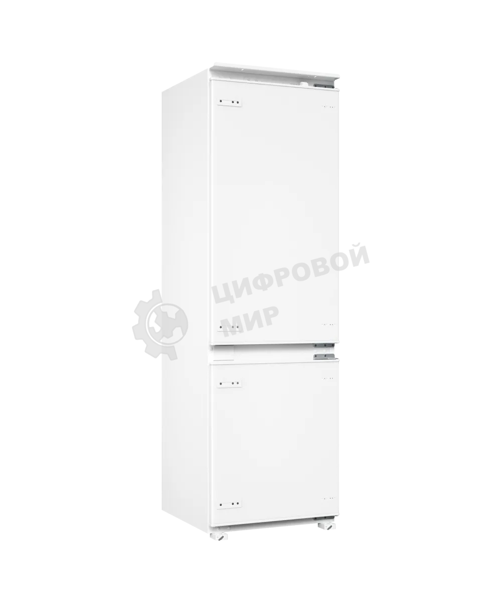 Встраиваемый холодильник Kuppersberg RBN 1761, High-Tech, ВхШхГ 178.5х54х55 см, объем 274 л, инверторный компрессор, электронное управление, скользящее крепление фасада, No Frost, LED освещение, супер заморозка, энергоэффективность А++