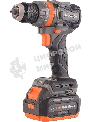 Дрель-шуруповерт Patriot BR 214UES, 21 В, 4 Ач, 85 Нм, бесщеточный