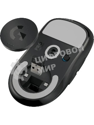 Мышь беспроводная Logitech G PRO X SUPERLIGHT 2 черный, 32000 dpi, радиоканал, USB, кнопки - 5