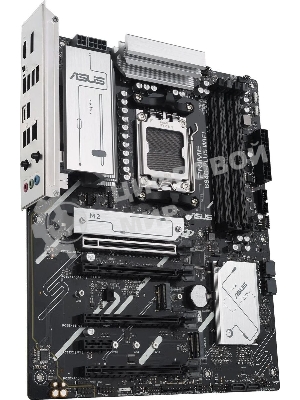 Материнская плата ASUS PRIME B840-PLUS WIFI, AM5, AMD B840, 4xDDR5, 4xSATA, 3xM.2, 1xPCIe 4.0 x16, 1xPCIe 3.0 x16, 2xPCIe 3.0 x16, 1xPCIe 3.0 x1, 1xDP, 1xHDMI, 1x 2.5Gb LAN, 8xUSB-A, 3x3.5 мм, 7.1, ATX