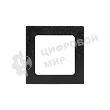Рамка EKF EXM-G-302-30 Стокгольм PROxima 1-ая, черный