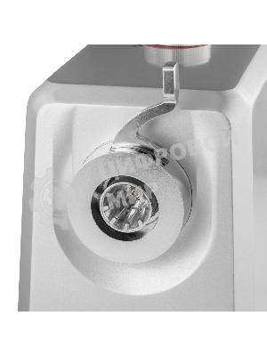 Мясорубка электрическая Maunfeld MF-221SS серый, 1800 Вт, 2.0 кг/мин, реверс, защита от перегрузки, насадки - 4