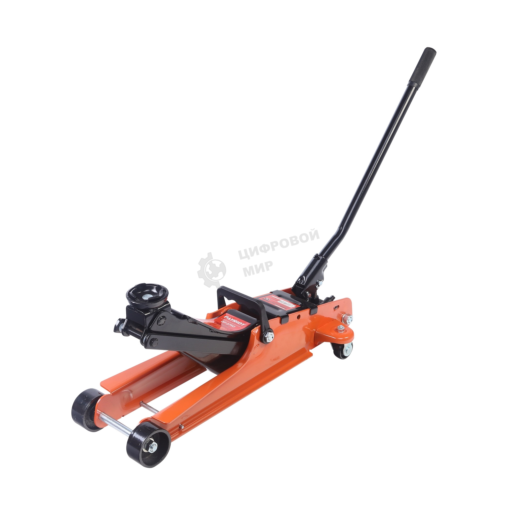 Домкрат подкатной PATRIOT DP 2750 2,75 Т, низкопрофильный, 85-385 мм, 12,5 кг