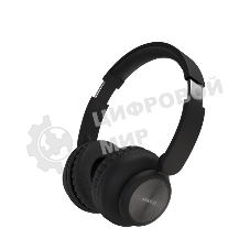 Беспроводные наушники Maxvi MHF-200BT черный, полноразмерные, Bluetooth, встроенный микрофон, до 15 ч