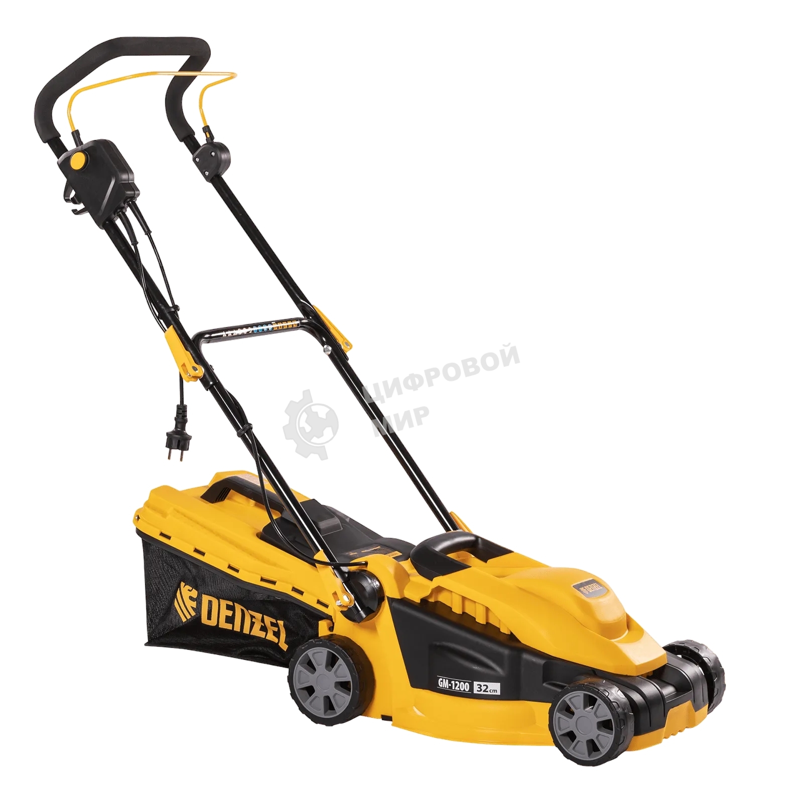 Газонокосилка электрическая Denzel GM-1200, 1200 Вт 96615