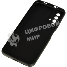 Чехол (клип-кейс) BORASCO Silicone Case, для Xiaomi Redmi 9t, черный