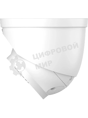 Уличная купольная IP-видеокамера TiOC DAHUA DH-IPC-HDW3849HP-AS-PV-0280B-S5 с ИИ и активным сдерживанием 8Мп; 1/2.7” CMOS; объектив 2.8мм, видеоаналитика, ИК 30м, LED 30м, IP67, корпус: металл