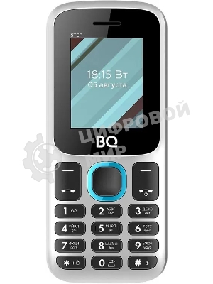 Мобильный телефон BQ 1848 Step+ белый/синий