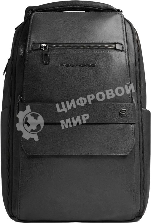 Рюкзак мужской Piquadro Solm CA7022S141/N черный кожа