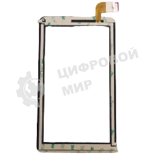 Сенсорное стекло (тачскрин) DEXP Ursus S380 3G, черное