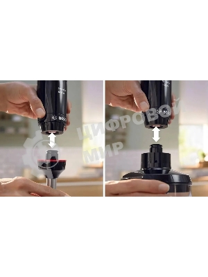 Блендер погружной Bosch MSM4B670 1000 Вт, черный