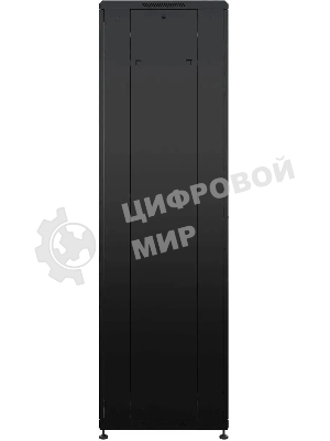Шкаф коммутационный NTSS Премиум (NTSS-R42U6060GS-BL) напольный 42U 600x600мм пер.дв.стекл металл 900кг черный 510мм 86кг 1987мм IP20 сталь