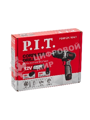Дрель P.I.T. PBM12K-10A/1 X-DRIVER патрон:быстрозажимной реверс (PBM12K-10A/1)