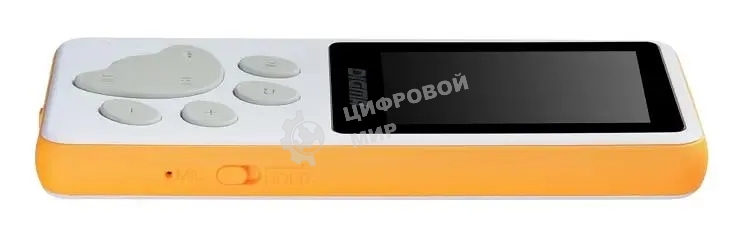 Плеер Hi-Fi Flash Digma S4 8Gb белый/оранжевый/1.8