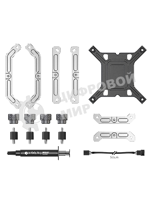 Система жидкостного охлаждения ID-COOLING DX360 MAX белый 120мм алюминий+медь 2150rpm 32.5db 4-pin 350W
