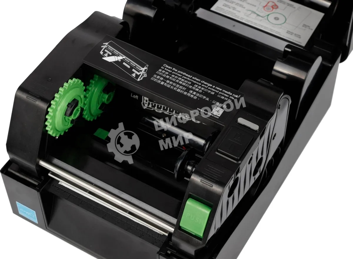 Принтер этикеток TSC TE200 термоперенос и прямая термопечать, 203 dpi, 152 мм/сек, USB, черный