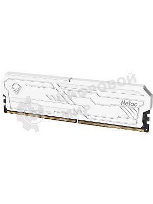 Оперативная память Netac Shadow III, DDR4, 16GB (1x16GB), 3200 MHz, CL16, с радиатором, белый