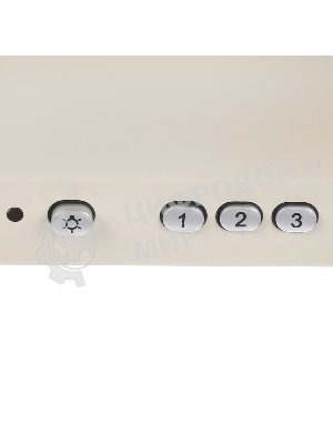 Вытяжка каминная Elikor Вента 60П-650-К3Д кремовый, 60 см, 650 куб. м/ч, 56 дБ