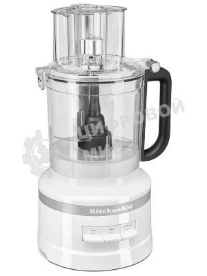 Кухонный комбайн KitchenAid 5KFP1318EWH, мощность 400 Вт, объем чаши 3.1 л, импульсный режим, белый