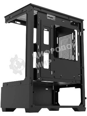 Корпус Bloody CC-125-BK, Mini-Tower, чёрный