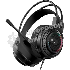 Гарнитура Genius HS-GX570U чёрный, проводная, USB, подсветка