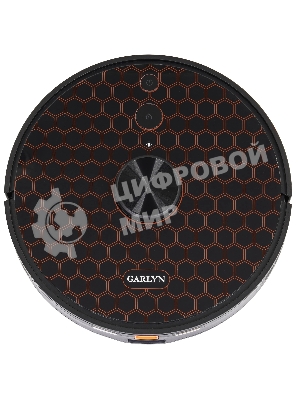 Робот-пылесос Garlyn SR-550 черный/оранжевый, 3200 мА*ч Li-Ion, уборка сухая/влажная, пылесборник контейнер 0.32 л