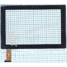 Сенсорное стекло (тачскрин) WJ916-FPC-V1.0, черное