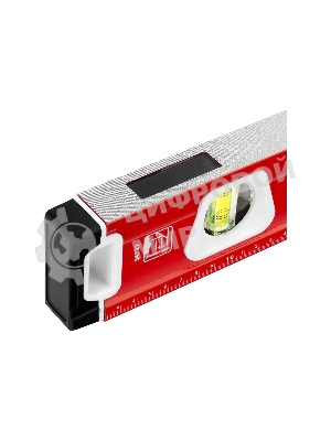 Уровень алюминиевый Matrix, магнит фрезерованный, 3 глазка 2 комп, рукоятки, 800 мм