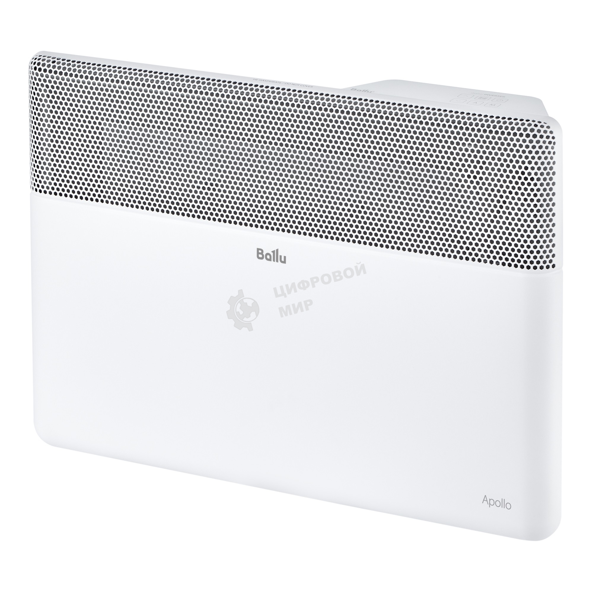 Комплект Ballu Apollo Transformer с блоком управления и шасси BEC/AT-2000-4I белый, 2000 Вт, 25 м2, дисплей, термостат