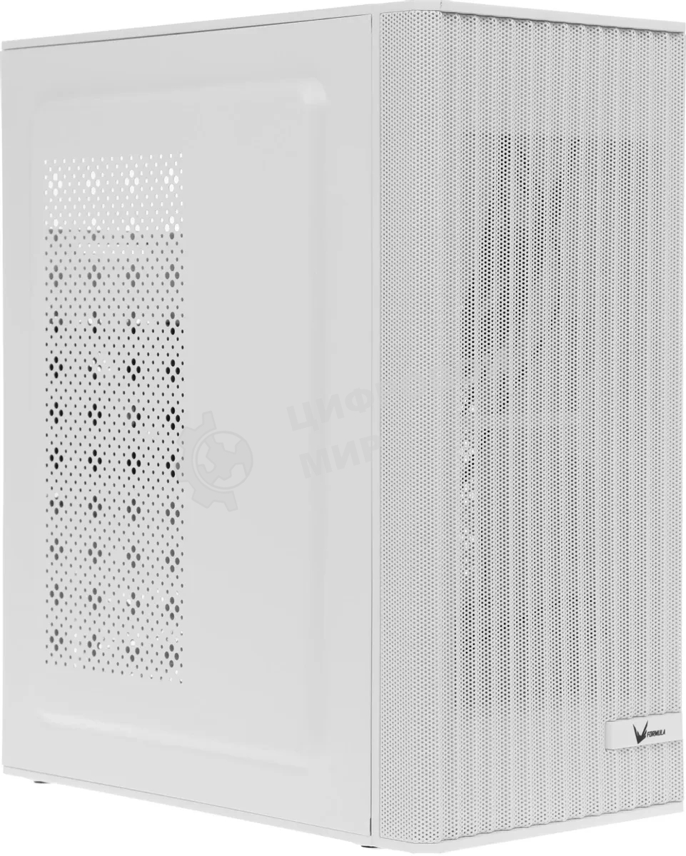 Компьютерный корпус AeroCool/Formula Air Mesh G1 белый без БП mATX 1x80мм 2xUSB 2.0 1xUSB3.1 audio bott PSU