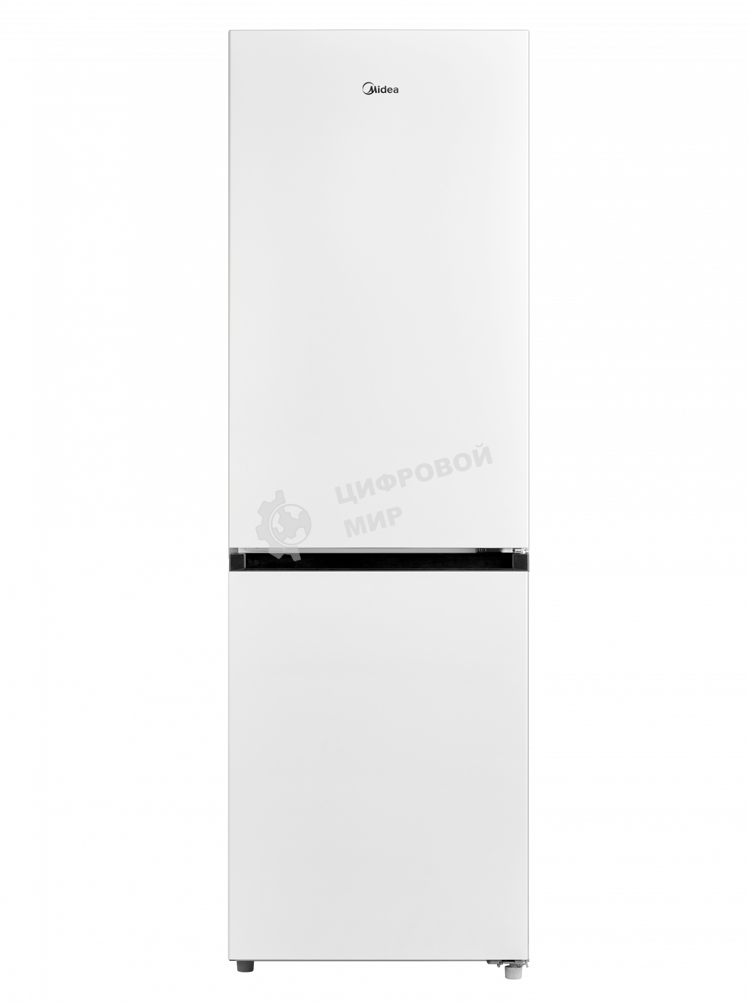 Холодильник Midea MDRB469MGF01I белый двухкамерный 223/123л морозилка снизу, No Frost