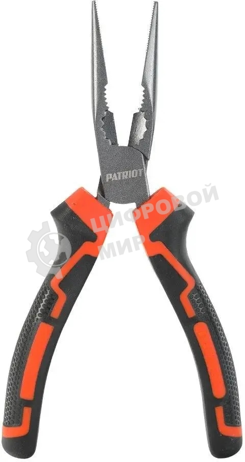 Длинногубцы PATRIOT Platinum LNP-160L усиленные, Cr-V сталь, 160 мм