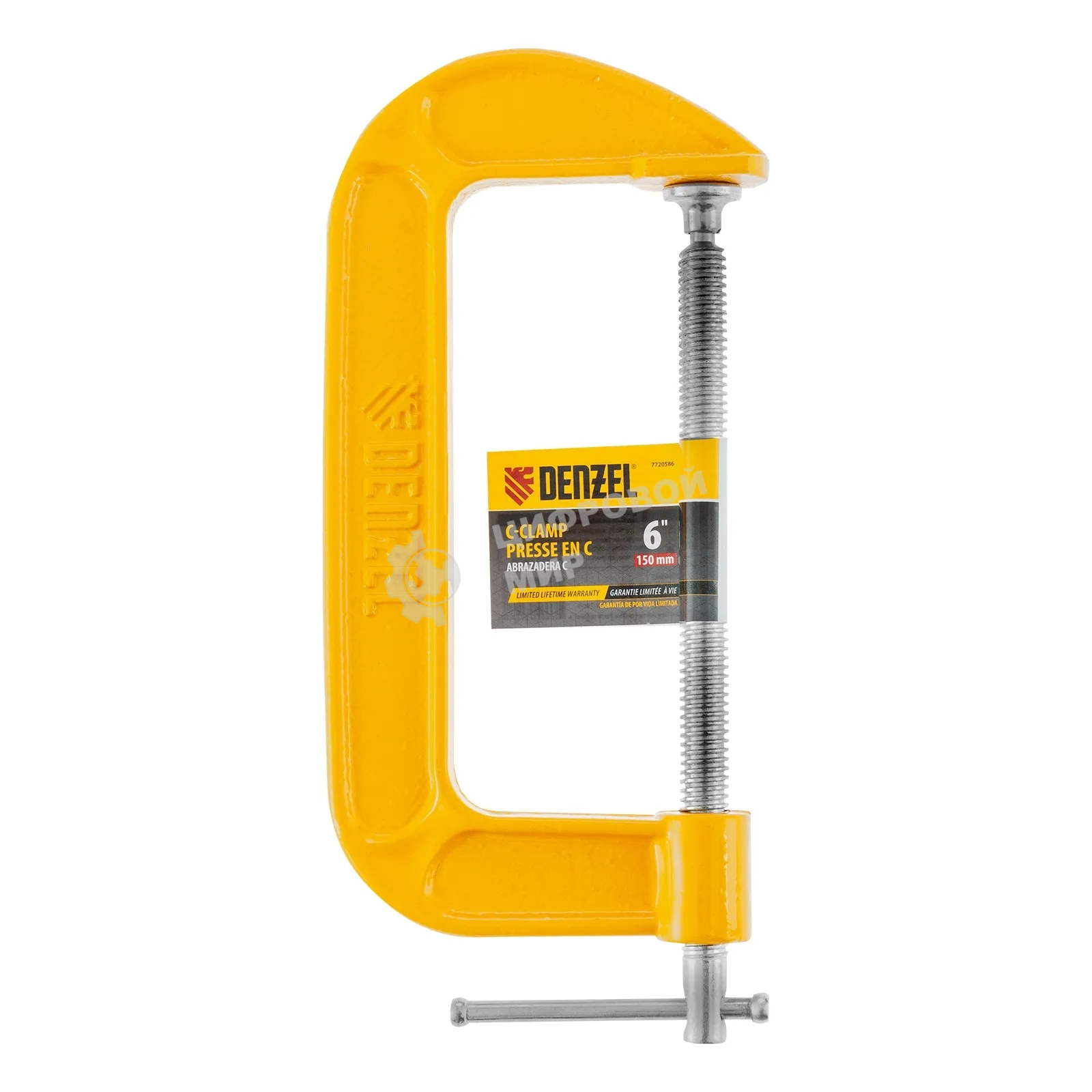 Струбцина Denzel G-образная, 6