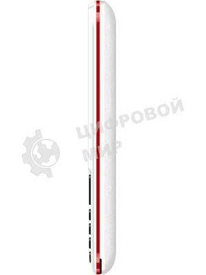 Мобильный телефон BQ 2820 Step XL+ белый/красный