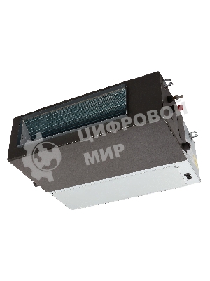 Внутренний блок сплит-системы канального типа Ballu BLC_D/in-24HN1_21Y 24000 BTU, 70 м², 42 дБ, охлаждение, обогрев, осушение, серый