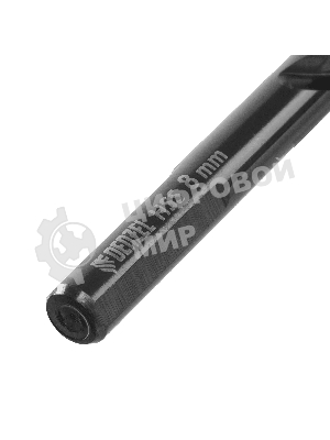 Сверло по металлу Denzel 8 мм, HSS-Tin, Golden Tip, 8 шт.