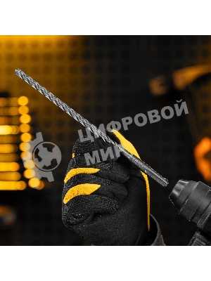 Бур по бетону Denzel цельная крестовая пластина, 8x215 мм, SDS PLUS