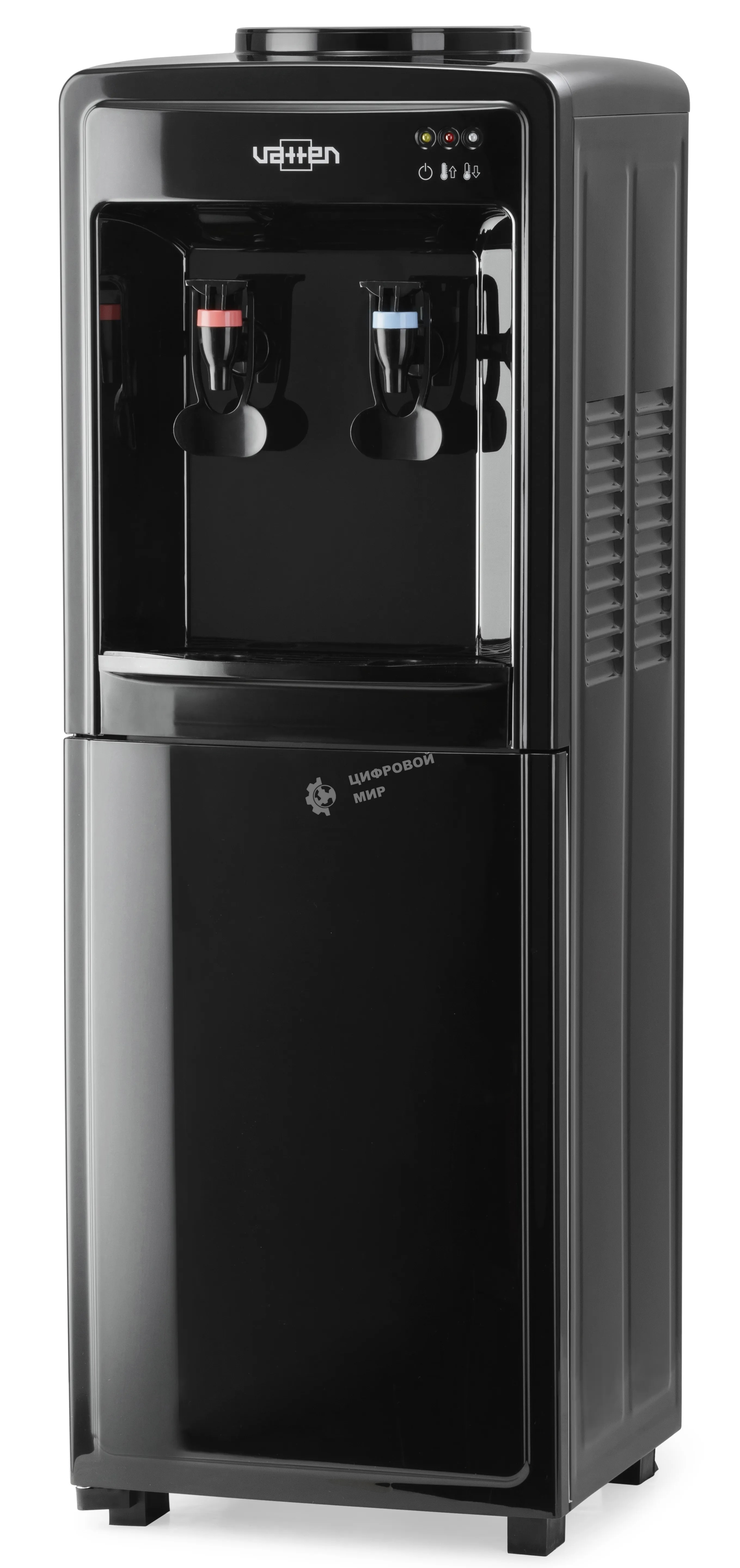 Кулер Vatten V09NE напольный, электронный, черный