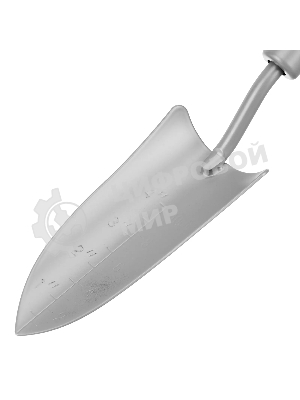 Совок посадочный узкий Palisad LUXE 70х330 мм, стальной, рукоятка из ясеня