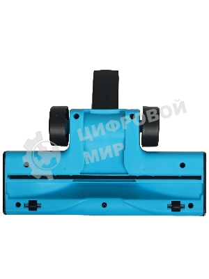 Пылесос вертикальный Candy CVC600B-C черный/голубой, питание от сети, 600 Вт, уборка сухая, пылесборник 0.8 л