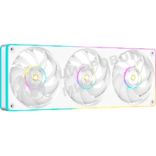 Вентилятор для корпуса Ocypus Sigma F36 WH ARGB, 3x120x120x25mm, 4-PIN PWM, 500-2200 RPM, 36 DBA MAX, FLUID DYNAMIC BEARING