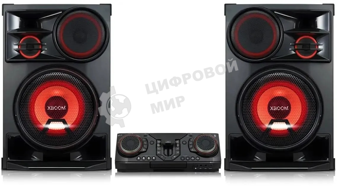 Минисистема LG CL98-FS черный 3500Вт FM USB BT